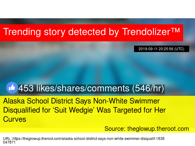Alaska School District Says Non,White Swimmer Disqualified