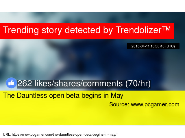 dauntless open beta